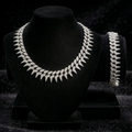 Set Cuban Silver Spike 24 mm