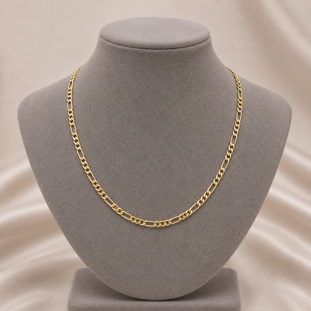 Colier Figaro — Placat Aur 18k