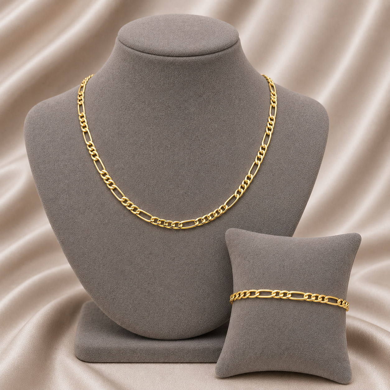 Set Figaro - Placat Aur 18k