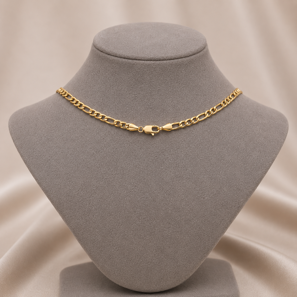 Colier Figaro — Placat Aur 18k